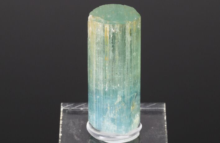 Bi-Colored Aquamarine Crystal - Transbaikalia, Russia #175644